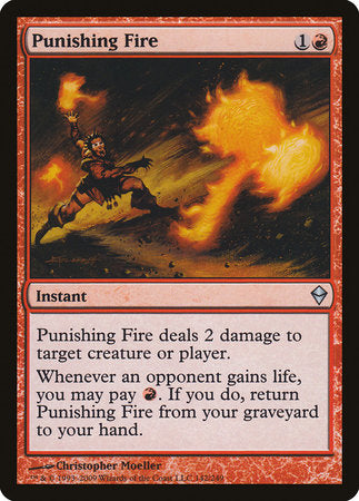 Punishing Fire [Zendikar] | Exor Games Bridgewater