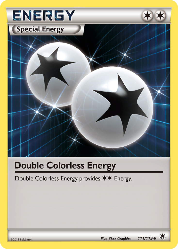 Double Colorless Energy (111/119) [XY: Phantom Forces] | Exor Games Bridgewater