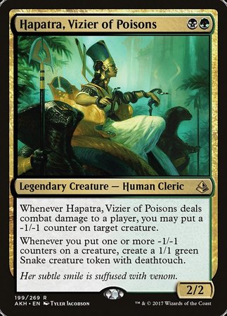 Hapatra, Vizier of Poisons [Amonkhet] | Exor Games Bridgewater