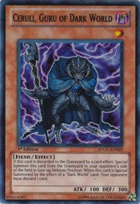 Ceruli, Guru of Dark World [SDGU-EN003] Super Rare | Exor Games Bridgewater