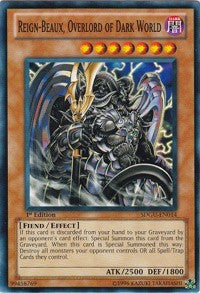 Reign-Beaux, Overlord of Dark World [SDGU-EN014] Common | Exor Games Bridgewater