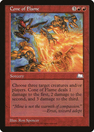 Cone of Flame [Weatherlight] | Exor Games Bridgewater