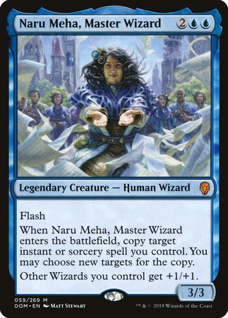 Naru Meha, Master Wizard [Dominaria] | Exor Games Bridgewater