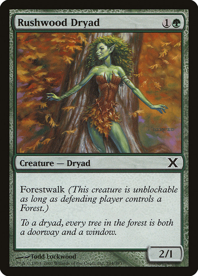 Rushwood Dryad [Tenth Edition] | Exor Games Bridgewater