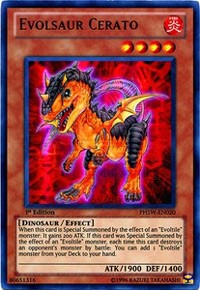 Evolsaur Cerato [PHSW-EN020] Ultra Rare | Exor Games Bridgewater