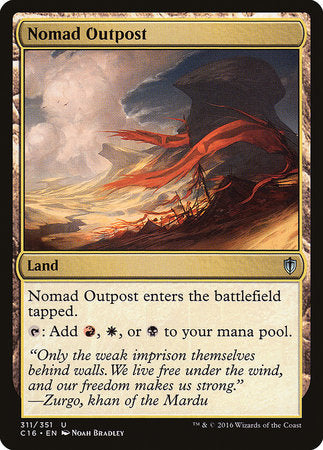 Nomad Outpost [Commander 2016] | Exor Games Bridgewater