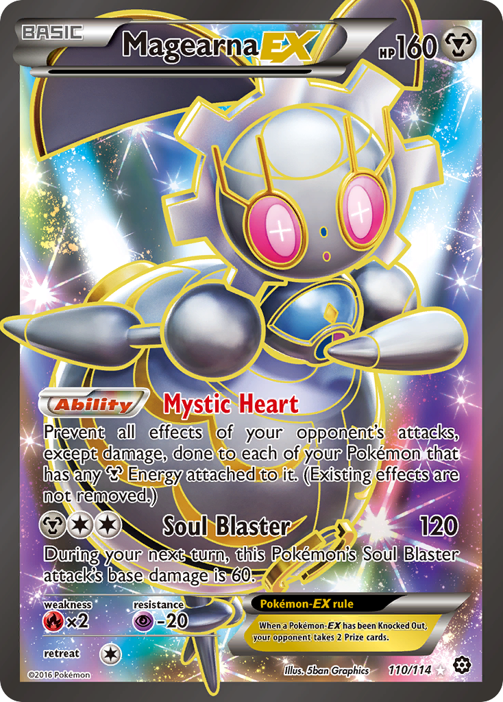 Magearna EX (110/114) [XY: Steam Siege] | Exor Games Bridgewater