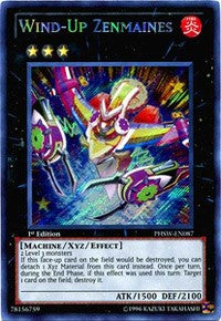 Wind-Up Zenmaines [PHSW-EN087] Secret Rare | Exor Games Bridgewater