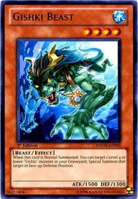 Gishki Beast [PHSW-EN095] Rare | Exor Games Bridgewater