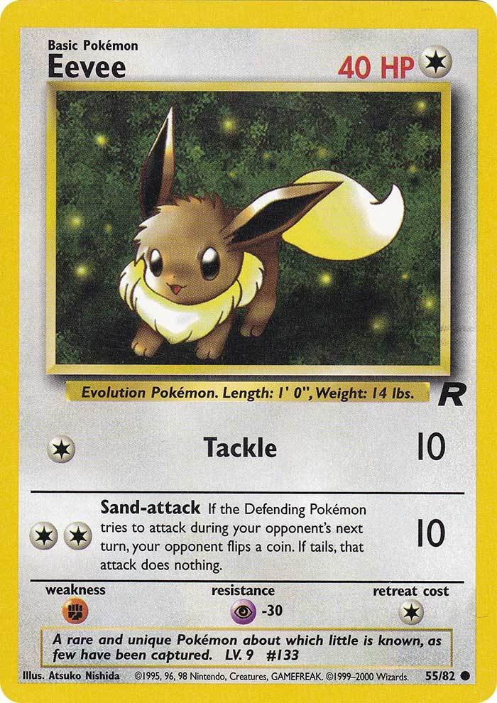 Eevee (55/82) [Team Rocket Unlimited] | Exor Games Bridgewater