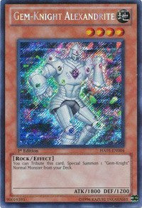 Gem-Knight Alexandrite [HA05-EN004] Secret Rare | Exor Games Bridgewater