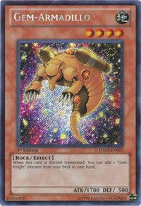 Gem-Armadillo [HA05-EN005] Secret Rare | Exor Games Bridgewater