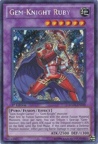 Gem-Knight Ruby [HA05-EN019] Secret Rare | Exor Games Bridgewater