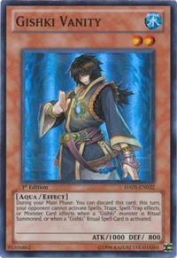 Gishki Vanity [HA05-EN032] Super Rare | Exor Games Bridgewater