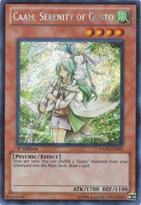 Caam, Serenity of Gusto [HA05-EN041] Secret Rare | Exor Games Bridgewater