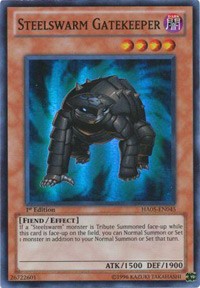 Steelswarm Gatekeeper [HA05-EN045] Super Rare | Exor Games Bridgewater