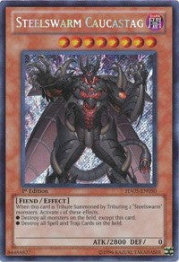 Steelswarm Caucastag [HA05-EN050] Secret Rare | Exor Games Bridgewater