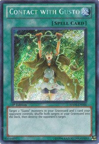 Contact with Gusto [HA05-EN056] Secret Rare | Exor Games Bridgewater