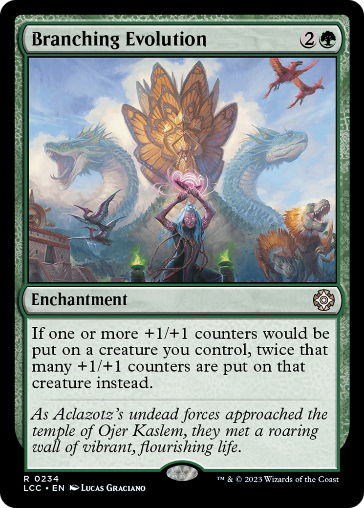 Branching Evolution [The Lost Caverns of Ixalan Commander] | Exor Games Bridgewater