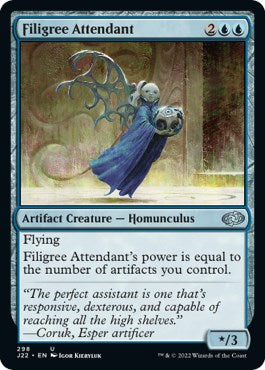 Filigree Attendant [Jumpstart 2022] | Exor Games Bridgewater