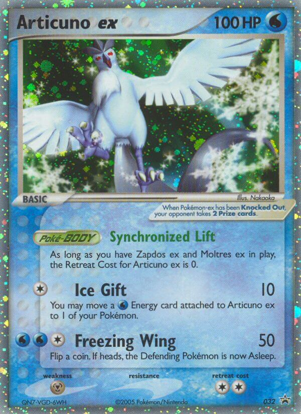 Articuno ex (032) [Nintendo: Black Star Promos] | Exor Games Bridgewater