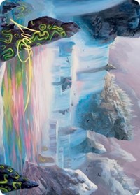 Glittering Frost Art Card (Gold-Stamped Signature) [Kaldheim: Art Series] | Exor Games Bridgewater