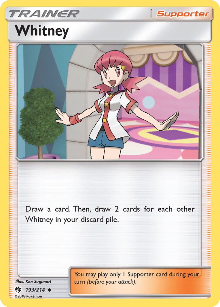 Whitney (193/214) [Sun & Moon: Lost Thunder] | Exor Games Bridgewater