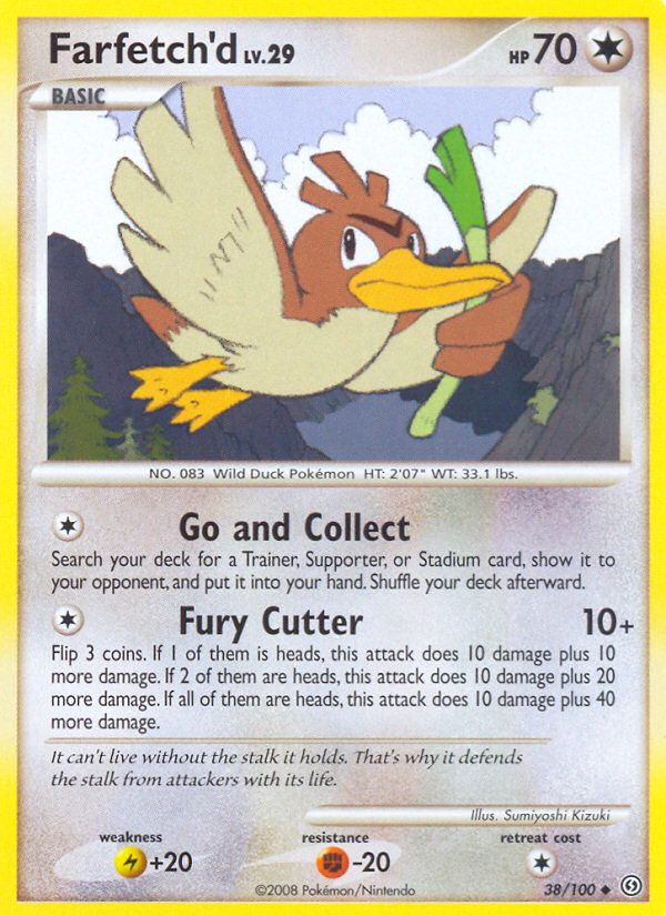 Farfetch'd (38/100) [Diamond & Pearl: Stormfront] | Exor Games Bridgewater