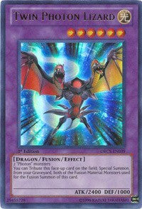 Twin Photon Lizard [ORCS-EN039] Ultra Rare | Exor Games Bridgewater