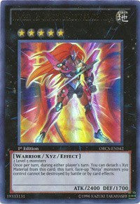 Number 12: Crimson Shadow Armor Ninja [ORCS-EN042] Ultra Rare | Exor Games Bridgewater