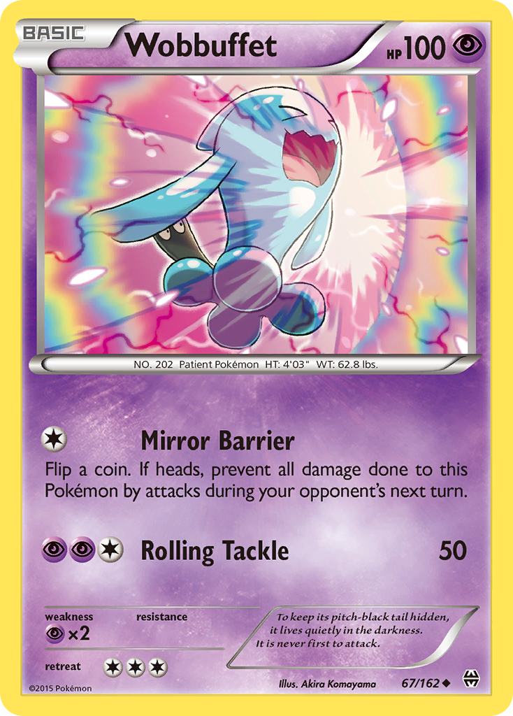 Wobbuffet (67/162) [XY: BREAKthrough] | Exor Games Bridgewater