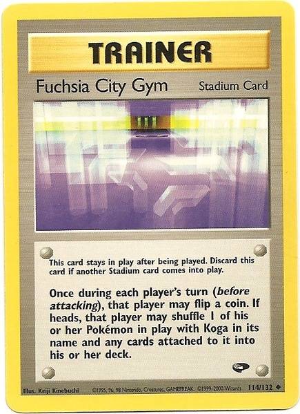 Fuchsia City Gym (114/132) [Gym Challenge Unlimited] | Exor Games Bridgewater