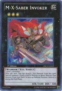 M-X-Saber Invoker [ORCS-EN099] Secret Rare | Exor Games Bridgewater