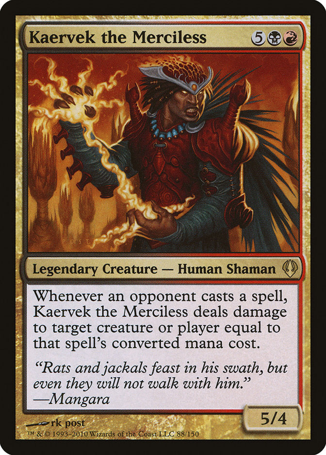 Kaervek the Merciless [Archenemy] | Exor Games Bridgewater