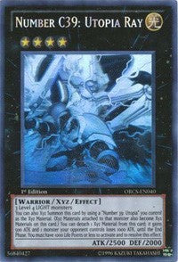 Number C39: Utopia Ray [ORCS-EN040] Ghost Rare | Exor Games Bridgewater