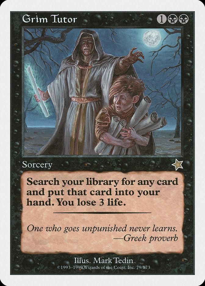 Grim Tutor [Starter 1999] | Exor Games Bridgewater