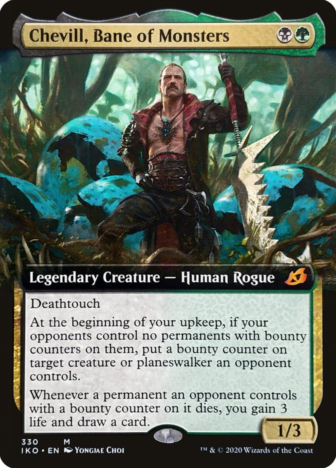 Chevill, Bane of Monsters (Extended Art) [Ikoria: Lair of Behemoths] | Exor Games Bridgewater