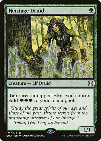 Heritage Druid [Eternal Masters] | Exor Games Bridgewater