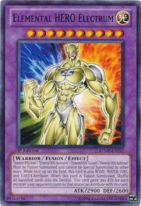 Elemental HERO Electrum [RYMP-EN017] Common | Exor Games Bridgewater