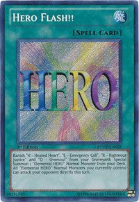 Hero Flash!! [RYMP-EN027] Secret Rare | Exor Games Bridgewater