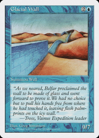 Glacial Wall [Fifth Edition] | Exor Games Bridgewater