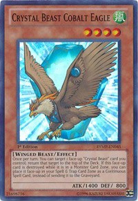 Crystal Beast Cobalt Eagle [RYMP-EN045] Super Rare | Exor Games Bridgewater