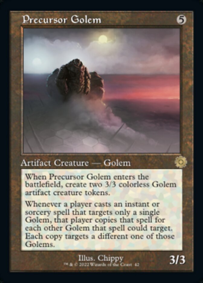 Precursor Golem (Retro) [The Brothers' War Retro Artifacts] | Exor Games Bridgewater