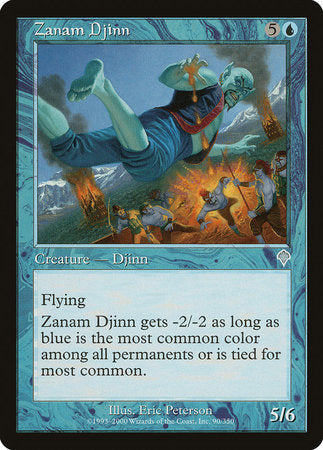 Zanam Djinn [Invasion] | Exor Games Bridgewater