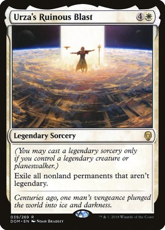 Urza's Ruinous Blast [Dominaria] | Exor Games Bridgewater