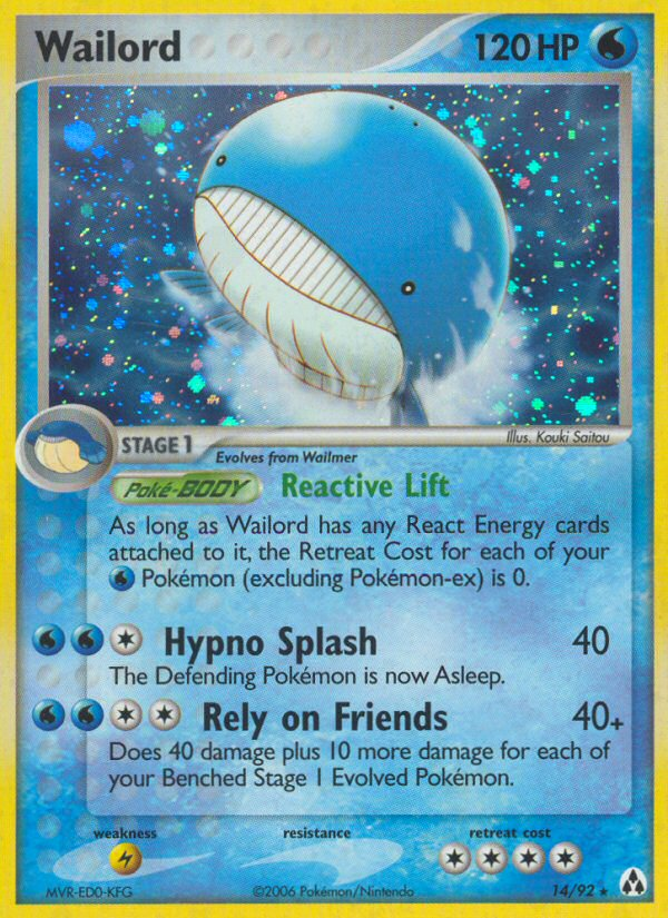 Wailord (14/92) [EX: Legend Maker] | Exor Games Bridgewater