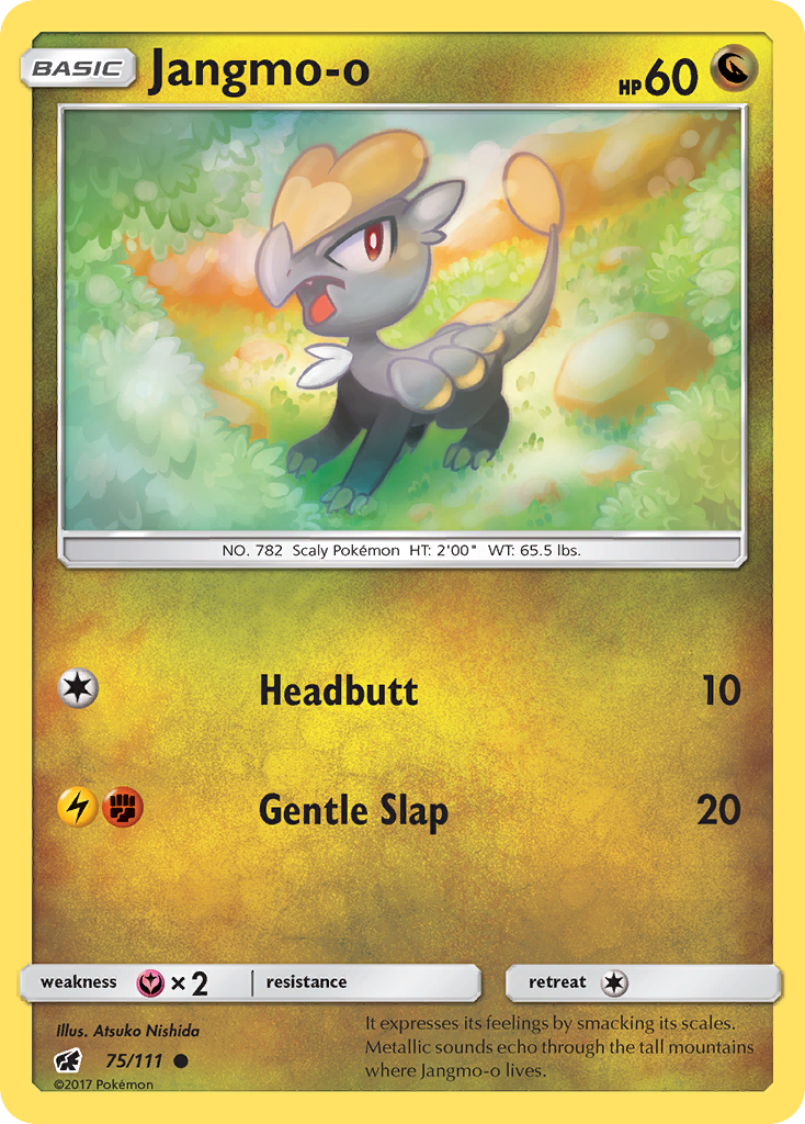 Jangmo-o (75/111) [Sun & Moon: Crimson Invasion] | Exor Games Bridgewater