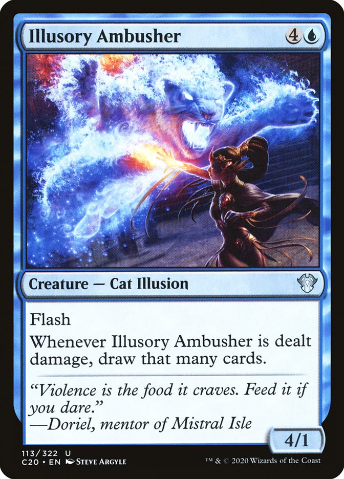 Illusory Ambusher [Commander 2020] | Exor Games Bridgewater