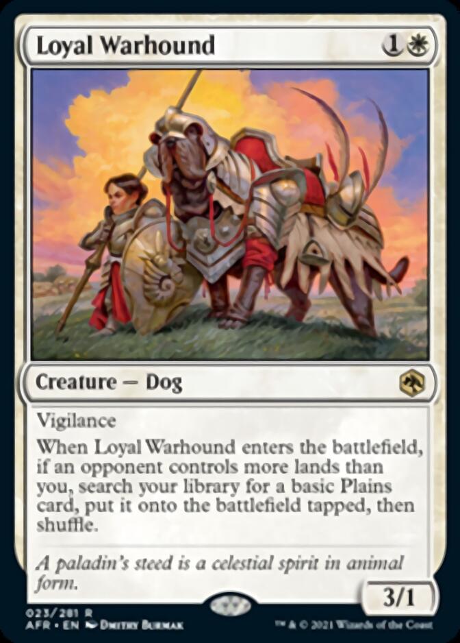 Loyal Warhound [Dungeons & Dragons: Adventures in the Forgotten Realms] | Exor Games Bridgewater