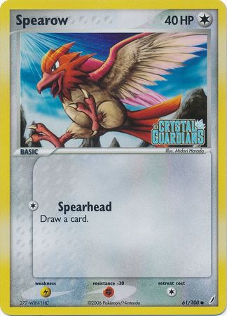 Spearow (61/100) (Stamped) [EX: Crystal Guardians] | Exor Games Bridgewater